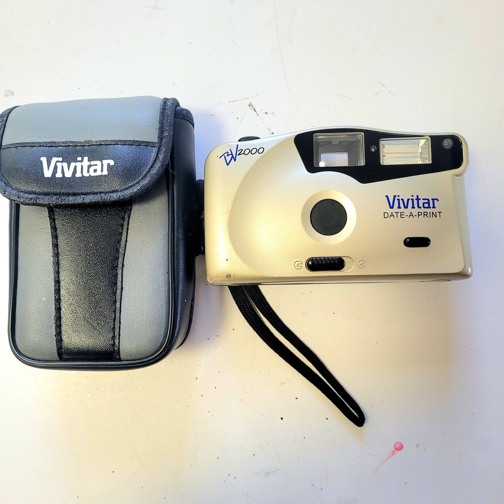 BV2000 Vivatar Date-A-Print Camera - Silver